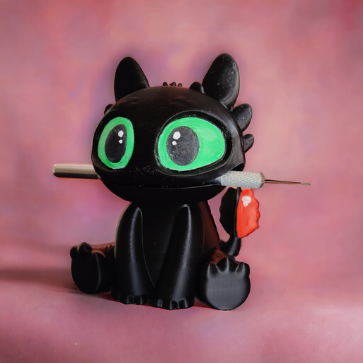 Toothless Pen Holder ( Support FREE )
