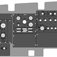 RHS-Console.jpg F-16 cockpit RH side console panels (Block 50/52) Scale 1:1
