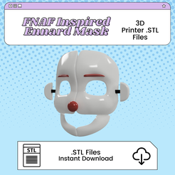 Ennard.png Ennard Mask 3D Print File Inspired by Five Nights at Freddy's | STL for Cosplay