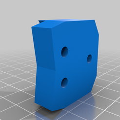 01-ArmSupport90.png 16mm tube mount for make4 collar hard points (for bluerobotics 4" enclosure)