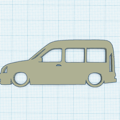 imagen_2023-09-30_011222643.png STL-Datei Kangoo Lieferwagen・Design für 3D-Drucker zum herunterladen