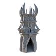 Dark-Monolith-Tower-A-Mystic-Pigeon-Gaming-4.jpg Dark Monolith Fantasy Tower Tabletop Terrain And Dice Tower