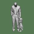 DOWNSIZE_manwithchild153a.jpg FATHER AND DAUGHTER FOR DIORAMA PEOPLE CHARACTER