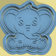 gby.png Elephant cookie cutter ( Elephant cookie cutter )