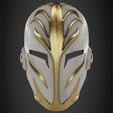TempleGuardMaskFrontal.png Star Wars Jedi Temple Guard Mask for Cosplay