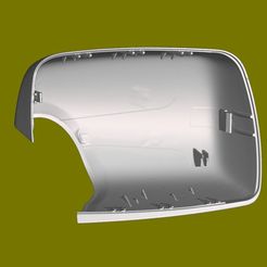 124315.jpg STL file Rear view mirror cover protection for x5 e53・3D printer model to download