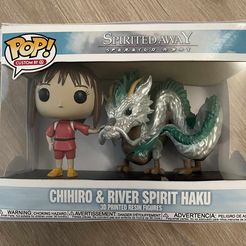 365389542_3546342245641594_8416116074402914436_n.jpg Файл STL Funko Pop Spirited Away Чихиро и Хаку・Модель для печати в 3D скачать