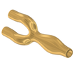 snuff-snuffer-sniffer-cnorter-21 v1-03.png STL file tobacco snuff snuffer sniffer cnorter nasal inhalation tube Two Hose Snuff Tube Snorters Double Tube Sniffer vts21 for 3d-print and cnc・3D printer design to download