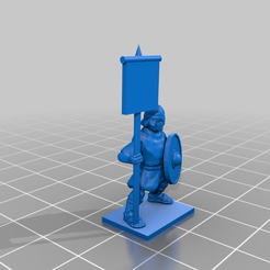 Roman_IL_StandardBearer_S0.png Fichier 3D gratuit Antiquité tardive - Commandement de l'infanterie légère romaine・Modèle pour impression 3D à télécharger