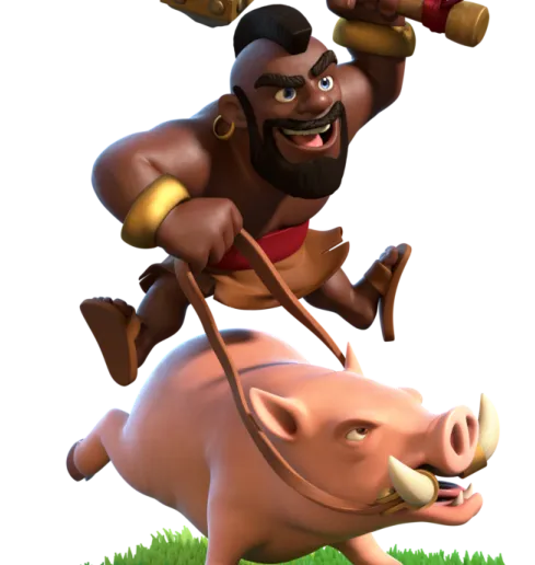 HOG RIDER CLASH ROYALE