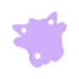 094_Gengar_Cutter_Inner.stl Файл STL Резак для печенья "Дженгар・3D-печатная модель для загрузки
