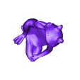 BoredFrog_body.stl Free STL file Bored Frog Colorized・3D printing model to download, CyberCyclist