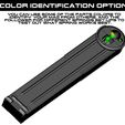 5-color-identification-option.jpg UNW P90  68 cal 28 roundball SOLID MAG paintball magfed