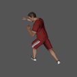 8.jpg Animated Sportsman-Rigged 3d game character Low-poly 3D model