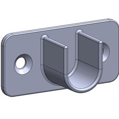 support-tringle.png Archivo STL gratis soporte tubo Ø16・Diseño de impresora 3D para descargar