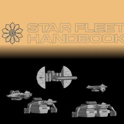 __preview.jpg Free STL file Klingon ships of the Starfleet Handbook, part 2: Star Trek starship parts kit expansion #28・3D printer design to download