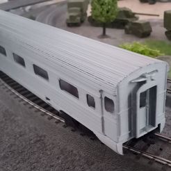 photo1661198958-1.jpeg STL file Amtrak Streamliner Coach - h0 Scale・3D printing idea to download