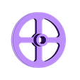 Wheel_Left_Rear.stl Balloon Powered Single Cylinder Air Engine Open Chassis