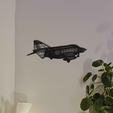 F-4-4.png F-4 PHANTOM II #4 | 2D WALL ART