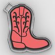 cowboy-boot_1-color.jpg cowboy boot - freshie mold - silicone mold box
