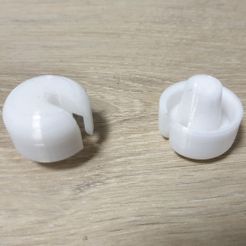 Pict00.jpg Free STL file 25mm Duct Plug - Fiber/ADSL・3D printing idea to download