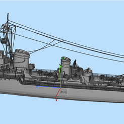 file.png STL file German torpedo boat・3D printing model to download