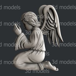 P343a.jpg STL file Angel・3D print object to download