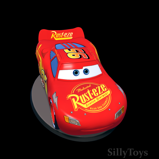 Étagère Murale 3D Lightning McQueen – Design Pneu Cars, 4 Niveaux