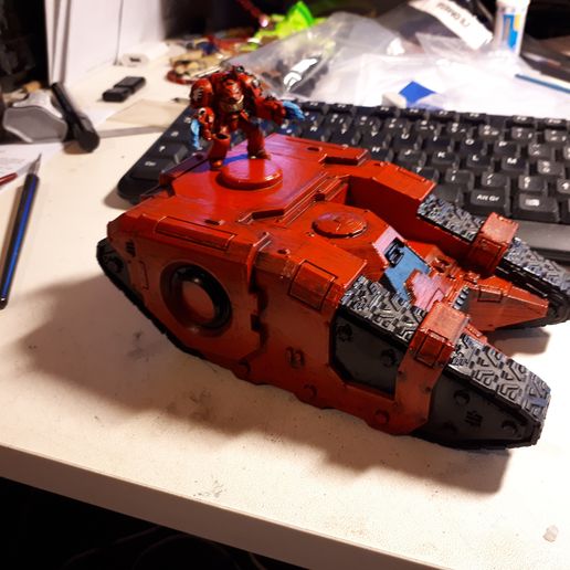 Sceleratus tank chassis (28mm) 3D model