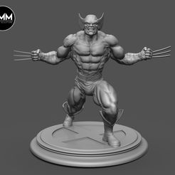 9.jpg wolverine fan art 3d print