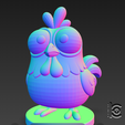 SNAG-0821.png Shock Chicken - 3D Model for Printing