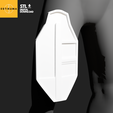 7.png 3D file The Mandalorian - Thigh Plate armour - 3D model - STL (digital download)・3D print model to download