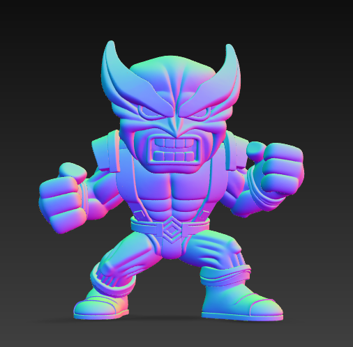 🦸 wolverine mini・ STL File for 3D printing・Cults