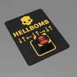 render2.png Helldivers Keycap (Hellbomb Edition)