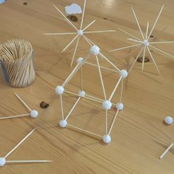 IMG_20210318_161410-(2).jpg Free STL file Pick Build - Toothpick building doots・3D print model to download