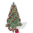 0_00015.jpg Chrismas Tree 3D Model - Obj - FbX - 3d PRINTING - 3D PROJECT - GAME READY NOEL Chrismas Tree  Chrismas Tree NOEL