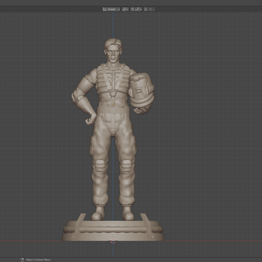 Specialist Matt Trakker from M.A.S.K. 3D model