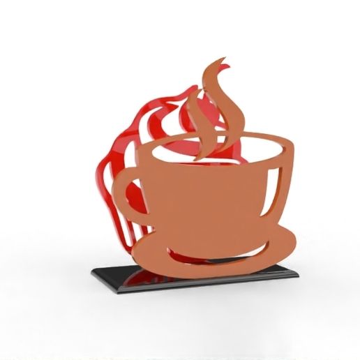 cake coffee napkin holder