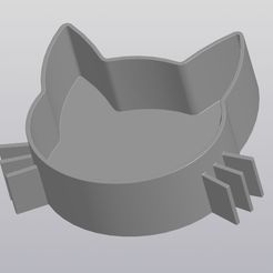 1.jpg Fichier 3D Support pour les petites choses Chat・Design à télécharger et à imprimer en 3D