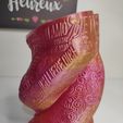 IMG_20230518_212207.jpg STL file Love vase・3D printing idea to download
