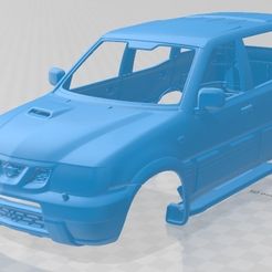 Nissan Terrano II 5 puertas 2012 Modelo 3D - Descargar Vehículos on