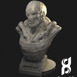 NEMESIS000DPB.png Archivo 3D NEMESIS RESIDENT EVIL 3・Idea de impresión 3D para descargar