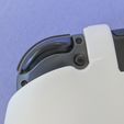 13.jpg Archivo STL Nintendo Switch - Empuñadura ergonómica (Original + OLED)・Objeto imprimible en 3D para descargar