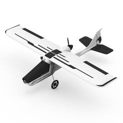 rangerv2_sport_1.jpg STL file Ranger V2 Sport 800 mm RC FPV Plane STL File・3D printable model to download