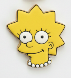 Lisa Simpson - Cutter + Stamp Cookie Cutter