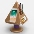 PRISM Phone and pen.jpg Prism - Smart Desk Assistant