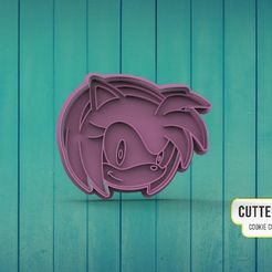 amy-rose.jpg Amy Rose Sonic Cookie Cutter