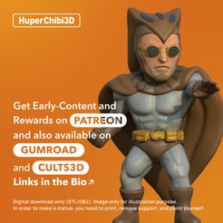 Niteowl.jpg Fichier STL huperchibi - hibou nocturne・Modèle imprimable en 3D à télécharger