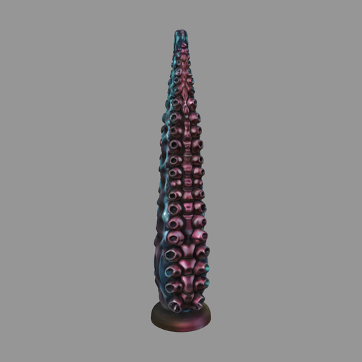 Dildo Tentakel lang realistisch STL Datei fr 3D-DruckCults