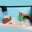 476497166_1151638219545378_993866213254787473_n.jpg Axolotl Flexi avec jouet interactif Display Cute Minature Print in Place Art Toy